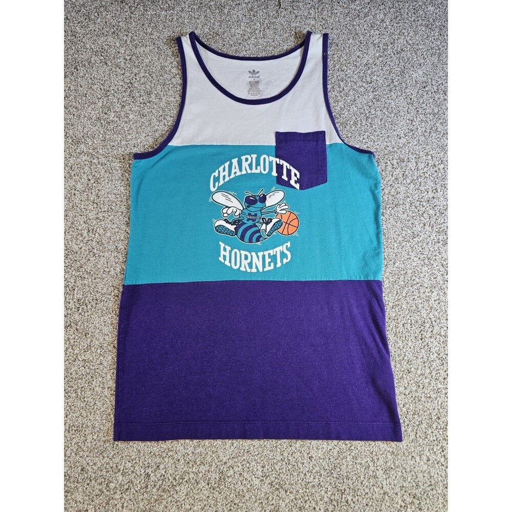 Charlotte Hornets adidas Originals Men’s Tank‎ Size S